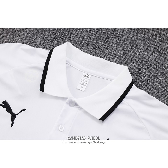 Camiseta Polo del Borussia Dortmund 2023/2024 Blanco